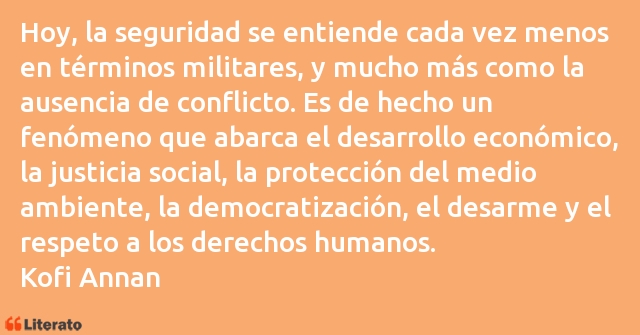 Frases de Kofi Annan