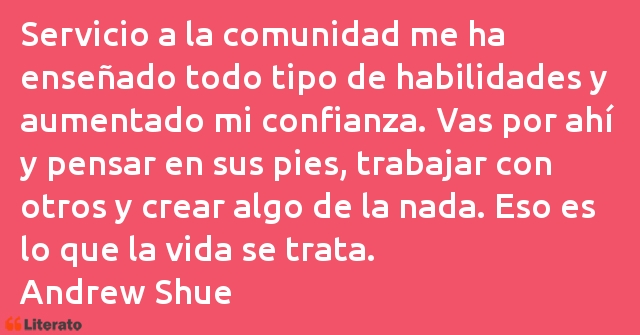 Frases de Andrew Shue