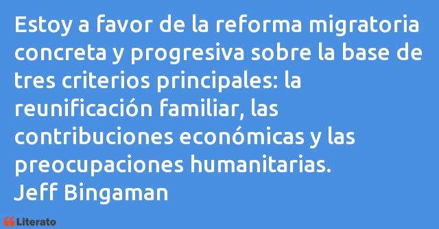 Frases de Jeff Bingaman