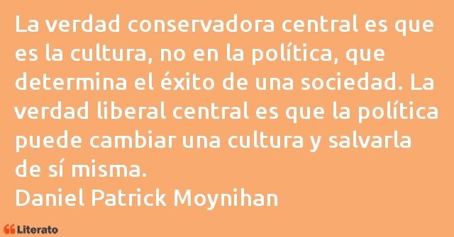 Frases de Daniel Patrick Moynihan