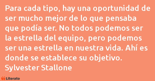 Frases de Sylvester Stallone