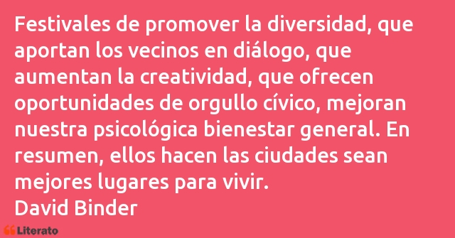 Frases de David Binder