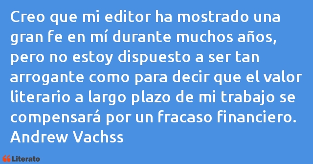 Frases de Andrew Vachss