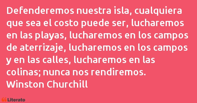 Frases de Winston Churchill