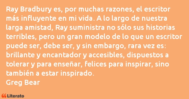 Frases de Greg Bear