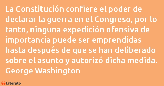 Frases de George Washington