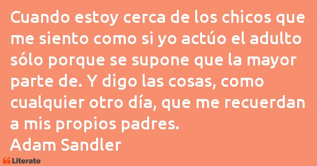 Frases de Adam Sandler