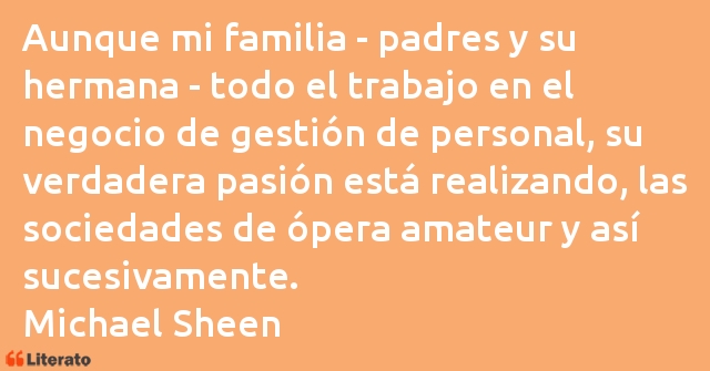 Frases de Michael Sheen