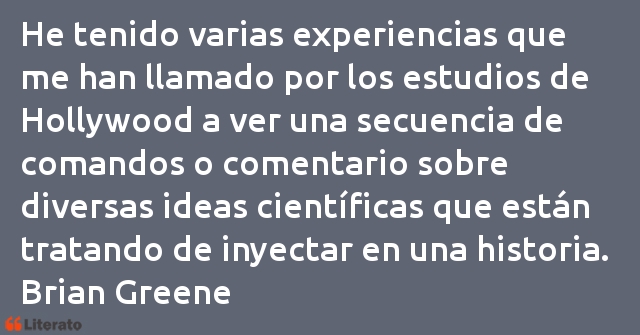 Frases de Brian Greene