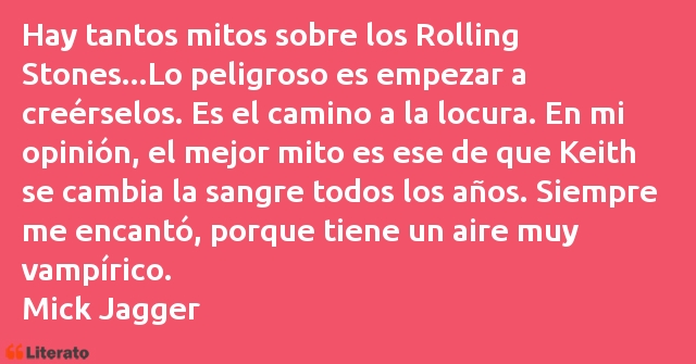 Frases de Mick Jagger