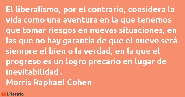 Frases de Morris Raphael Cohen