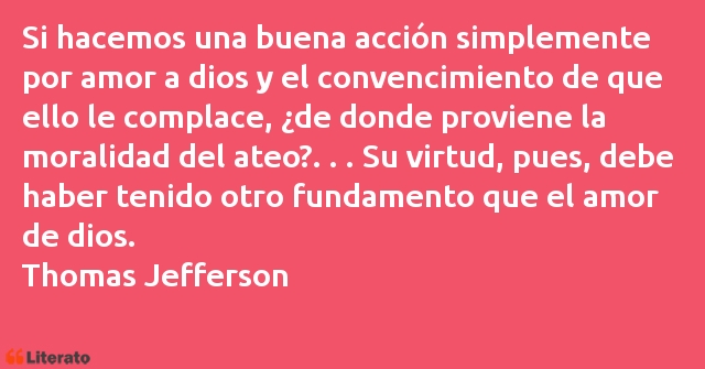 Frases de Thomas Jefferson