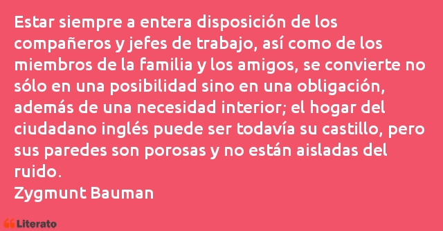 Frases de Zygmunt Bauman
