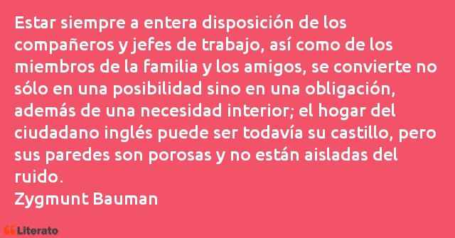 Frases de Zygmunt Bauman