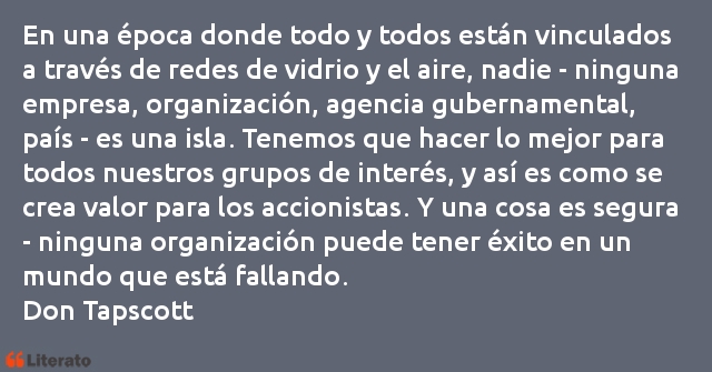 Frases de Don Tapscott