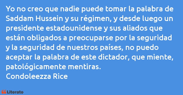 Frases de Condoleezza Rice