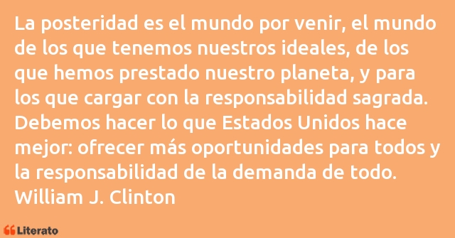 Frases de Bill Clinton