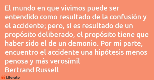 Frases de Bertrand Russell