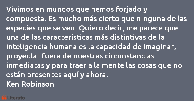 Frases de Ken Robinson