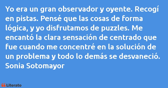 Frases de Sonia Sotomayor