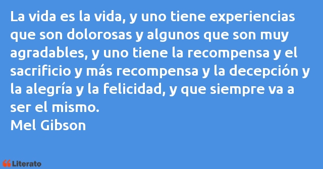 Frases de Mel Gibson