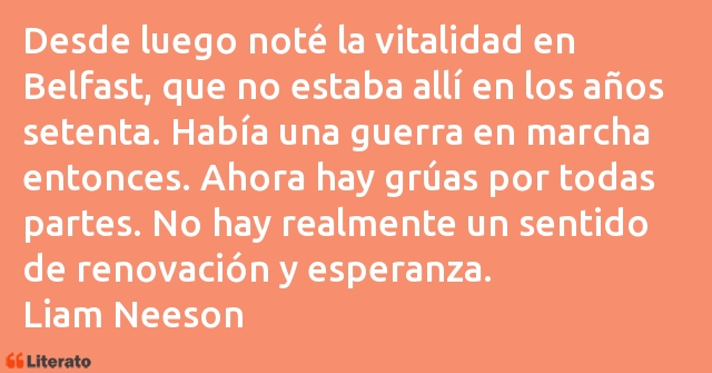 Frases de Liam Neeson