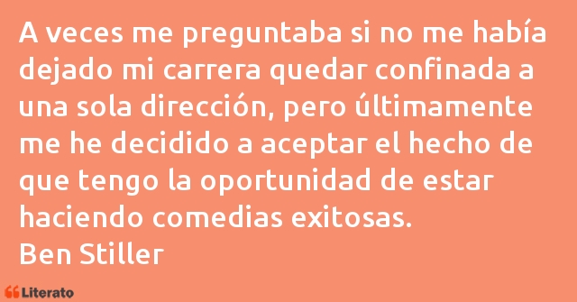 Frases de Ben Stiller