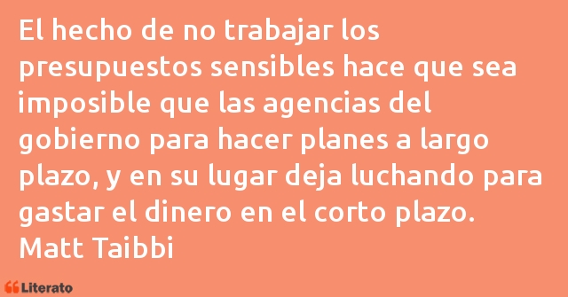 Frases de Matt Taibbi