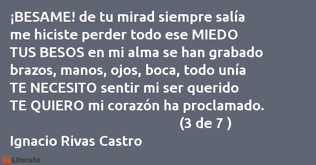 Frases de Ignacio Rivas Castro