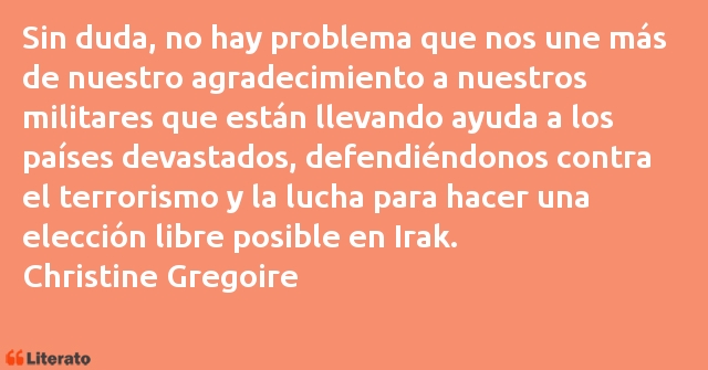 Frases de Christine Gregoire