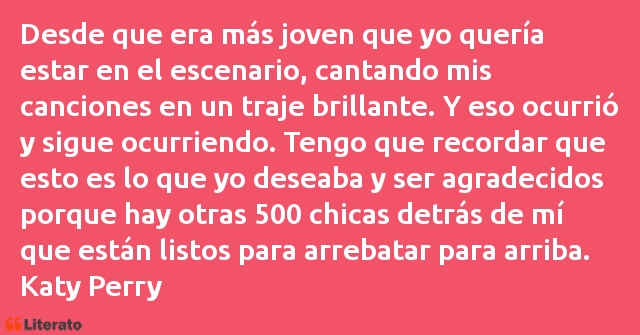 Frases de Katy Perry