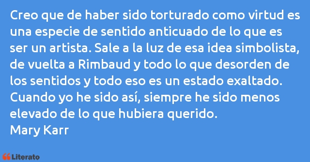 Frases de Mary Karr