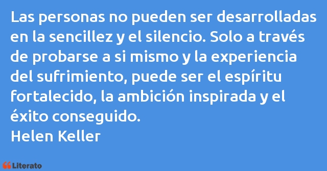 Frases de Helen Keller