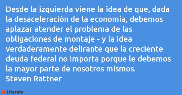 Frases de Steven Rattner