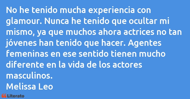 Frases de Melissa Leo