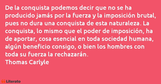 Frases de Thomas Carlyle