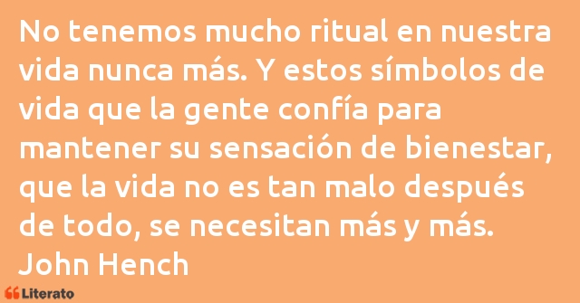 Frases de John Hench