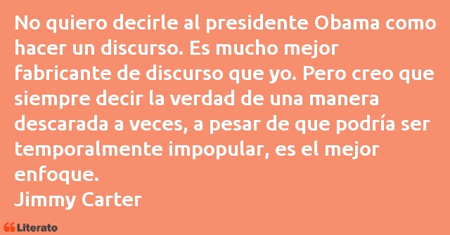 Frases de Jimmy Carter