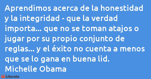 Frases de Michelle Obama