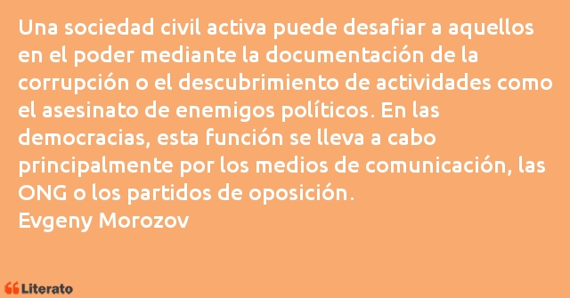 Frases de Evgeny Morozov