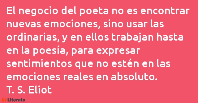 Frases de T. S. Eliot