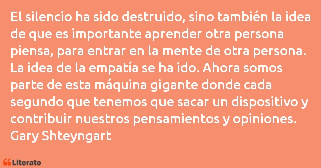 Frases de Gary Shteyngart