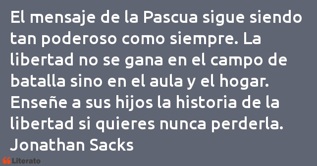 Frases de Jonathan Sacks