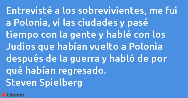 Frases de Steven Spielberg