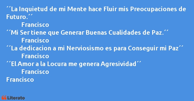 Frases de Francisco