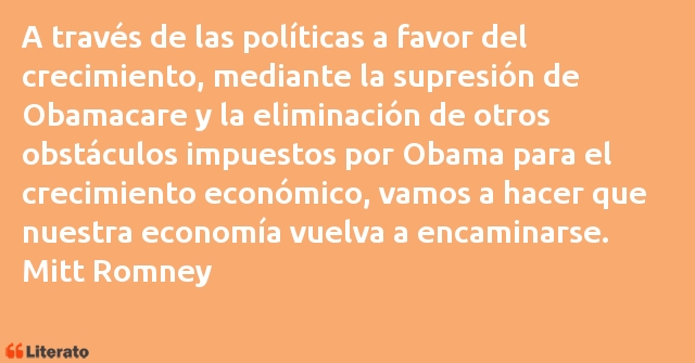 Frases de Mitt Romney