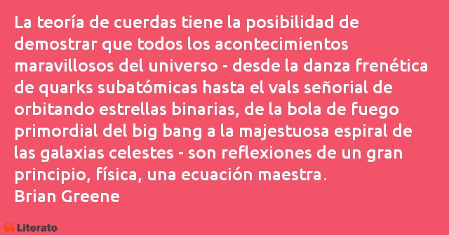 Frases de Brian Greene