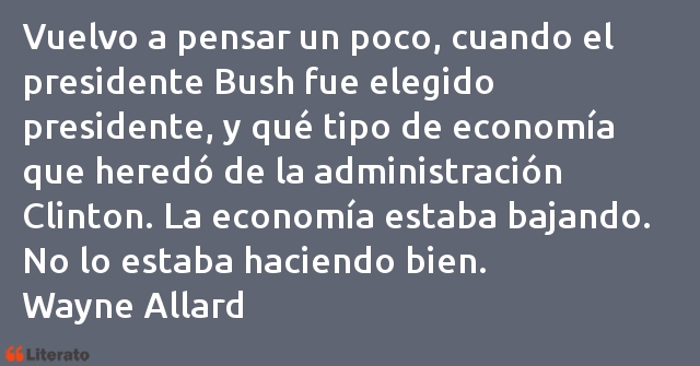 Frases de Wayne Allard