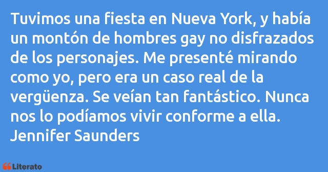 Frases de Jennifer Saunders