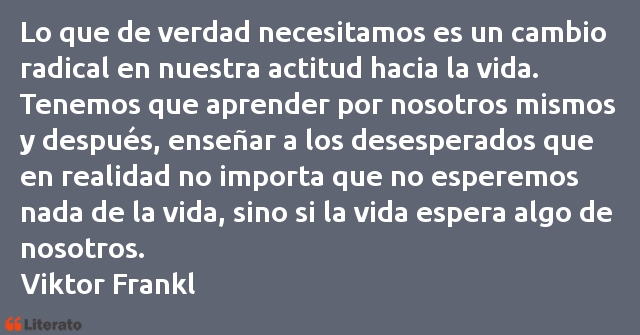 Frases de Viktor Frankl